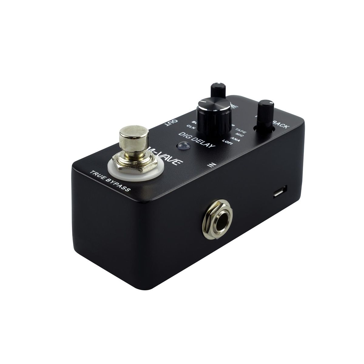 M-VAVE DIG DELAY Digital Delay Guitar Effect Pedal with 9 Delay Effects True Bypass Full Metal Shell