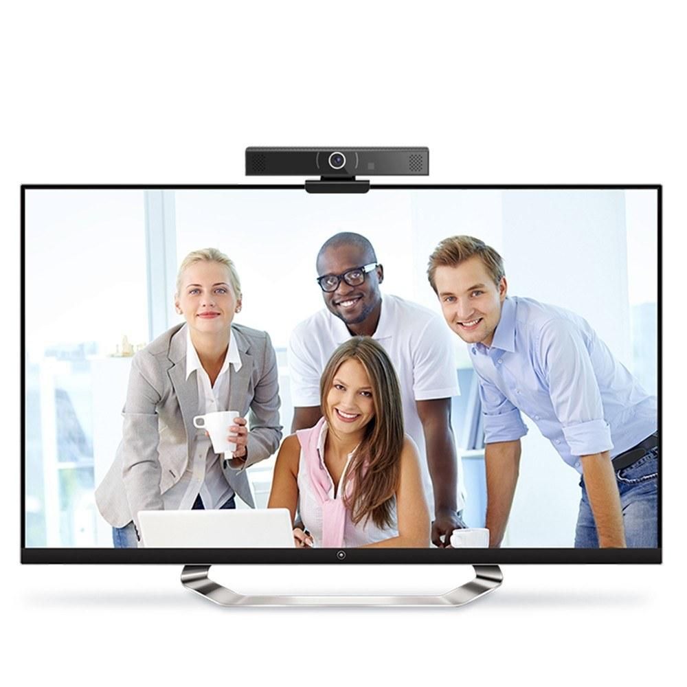 Wide Angle Webcam, Large View Video Conference Camera, Full HD 1080P Live Streaming Web Cam with Built-in Microphone, Auto Focus Computer Camera USB Webcam for Mac, PC, Laptop and Desktop Calling, Conferencing, Live Streaming