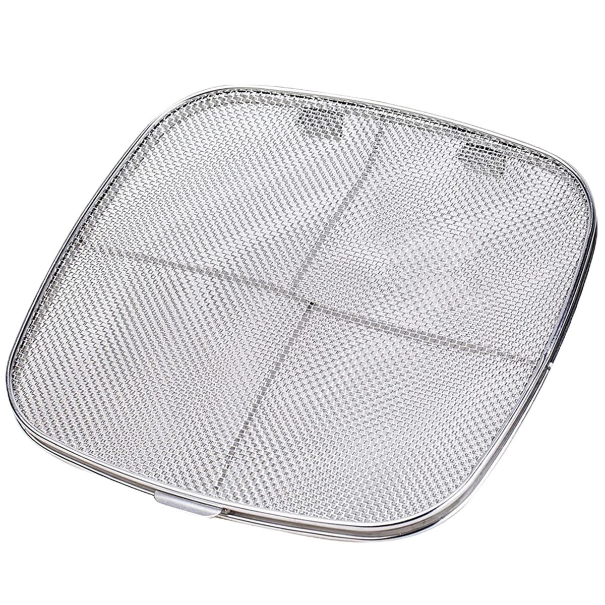 Splatter Shield Anti-splash Oil Splatter Screen Silver
