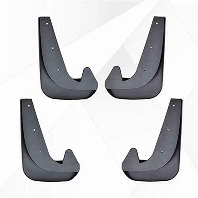 4Pcs Universal Mud Flaps Front Rear Anti Splash Anti-Black