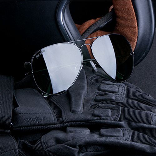 Men Sunglasses Gold Frame Alloy Anti UV Sun Glasses Women