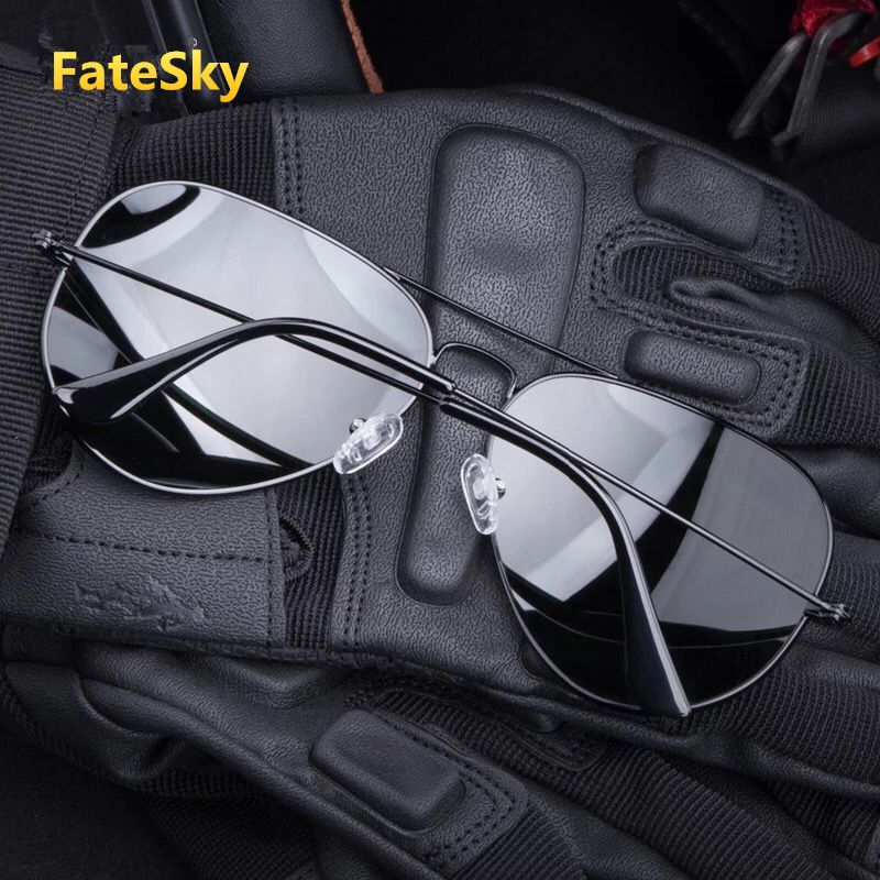 Men Sunglasses Gold Frame Alloy Anti UV Sun Glasses Women