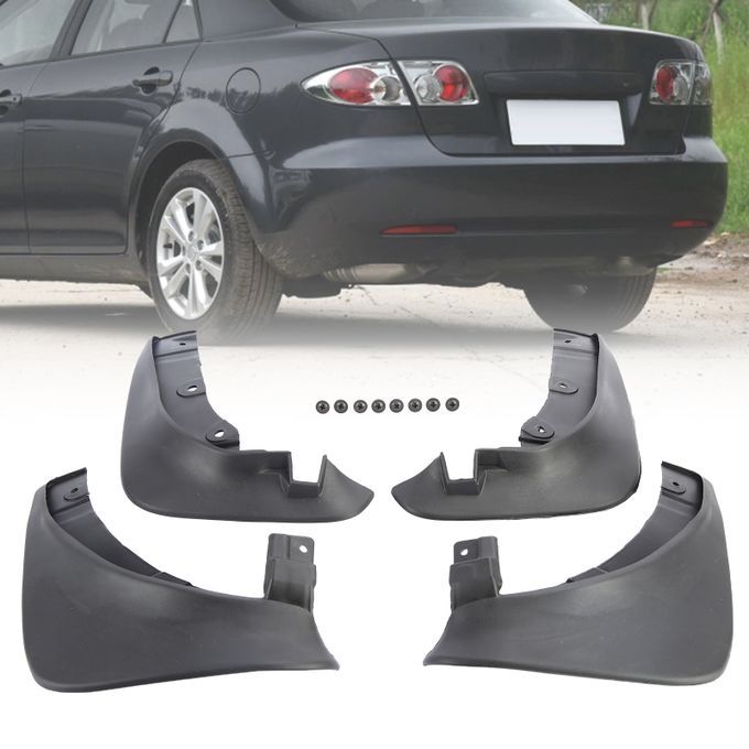 4Pcs LB-SY-508 Splash Guard Protective Anti-aging-Black