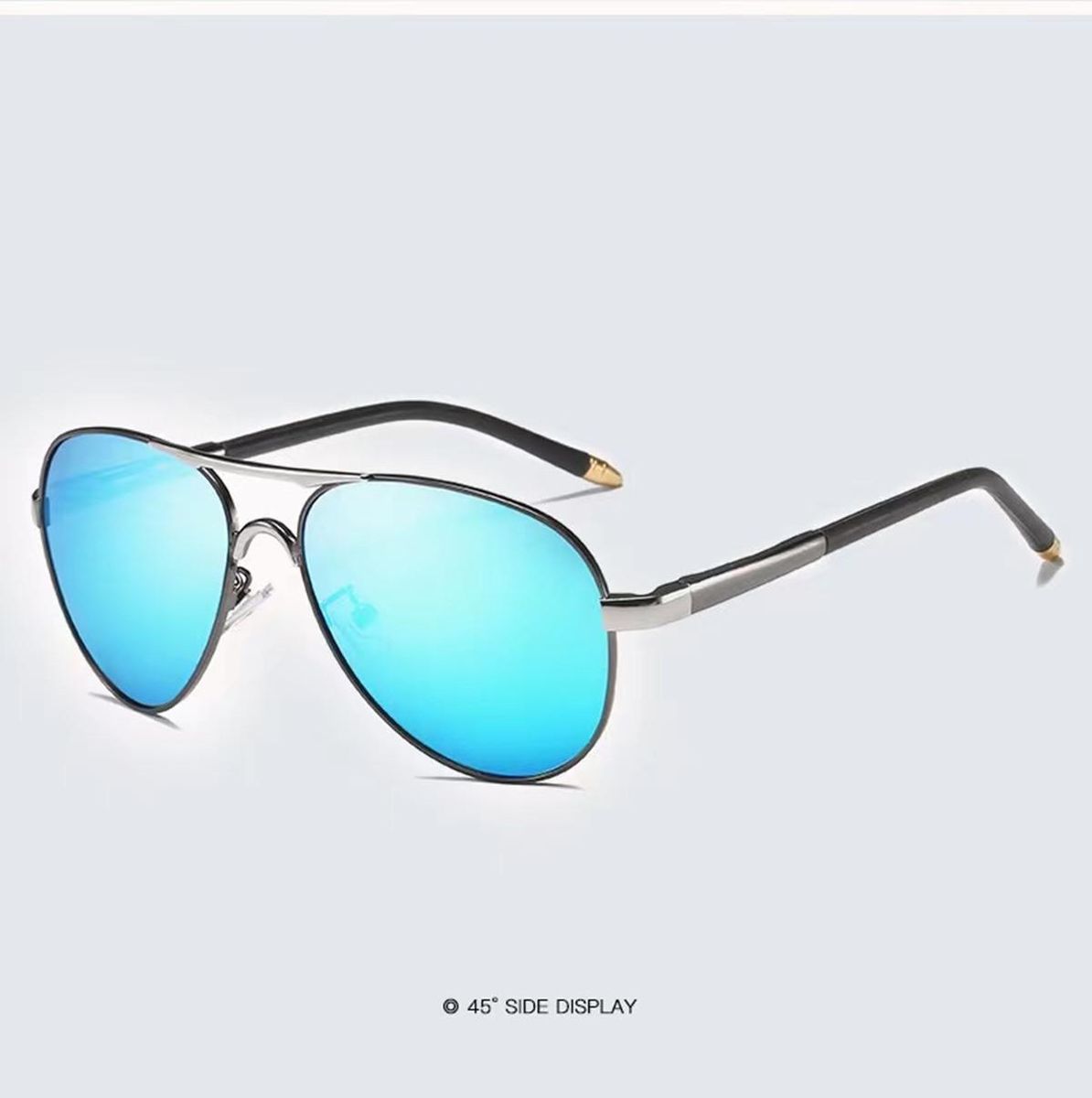 Premium Style Classic Aviator Sunglasses, Polarized, 100% UV protection