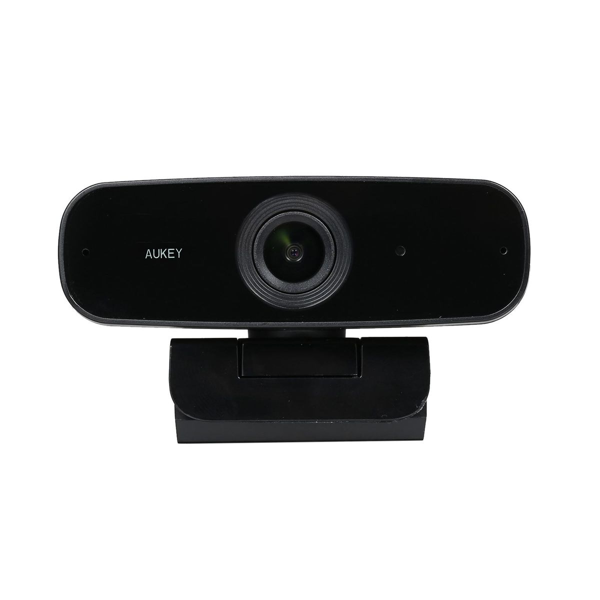 AUKEY Smart Full HD Webcam, 1080p Webcam with Dual Microphone USB Webcam for Live Web Class Teaching Video