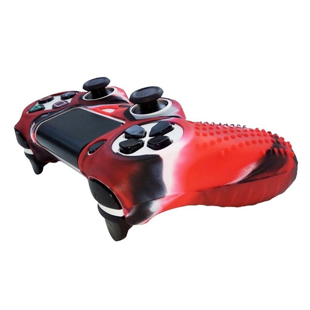 Anti-slip Silicone Cover Skin Case For PS4 Pad Controller