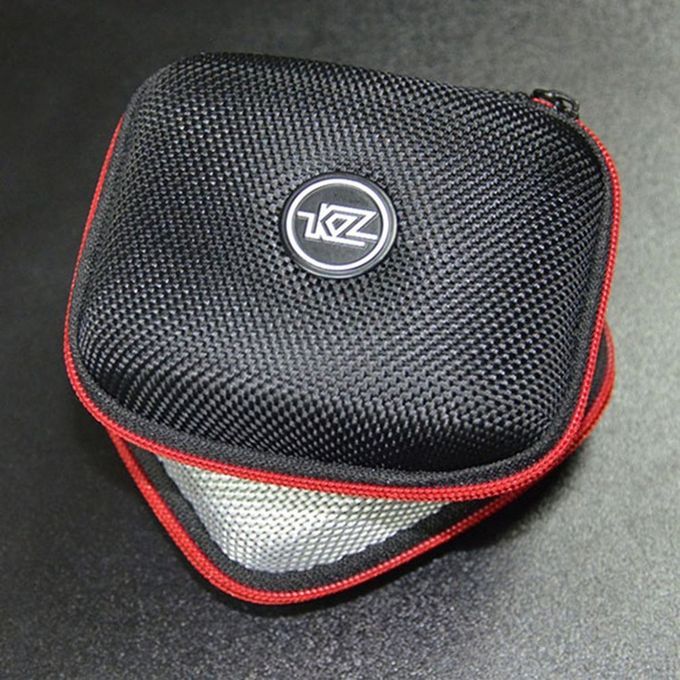 KZ Mini Nylon Earphone Storage Organizer Earphone Holder   Storage  Ase-black