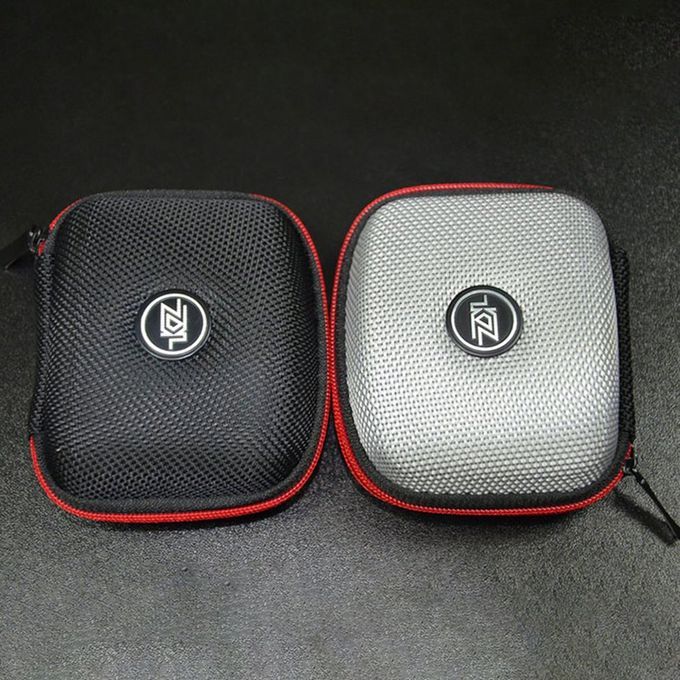 KZ Mini Nylon Earphone Storage Organizer Earphone Holder   Storage  Ase-black