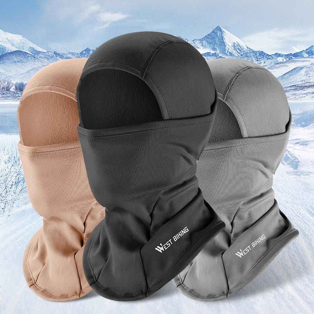 Winter Polar Fleece Warm Face Cap Dustproof Windproof Motorcycle Face Scarf Neck Warmer for Sports Bicycle Motorcycle Running Headscarf