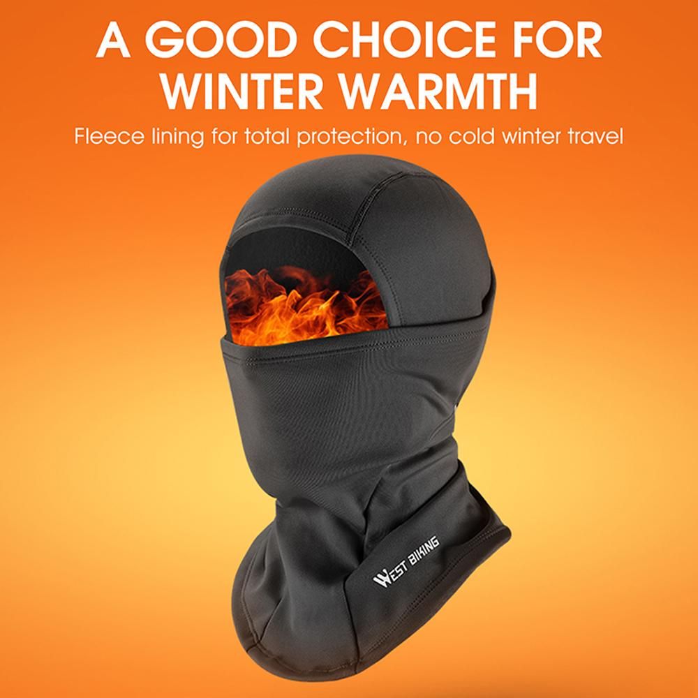 Winter Polar Fleece Warm Face Cap Dustproof Windproof Motorcycle Face Scarf Neck Warmer for Sports Bicycle Motorcycle Running Headscarf