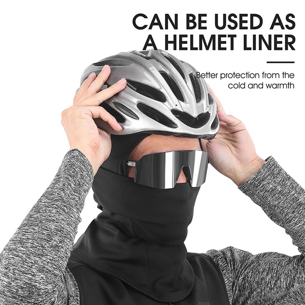 Winter Polar Fleece Warm Face Cap Dustproof Windproof Motorcycle Face Scarf Neck Warmer for Sports Bicycle Motorcycle Running Headscarf