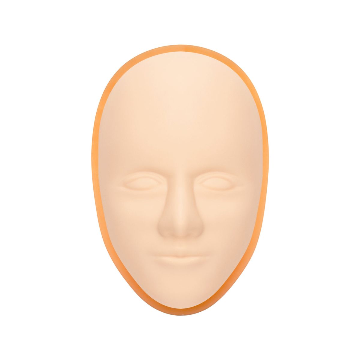5D Silicone Face Practice Skin With Skin Base Facial