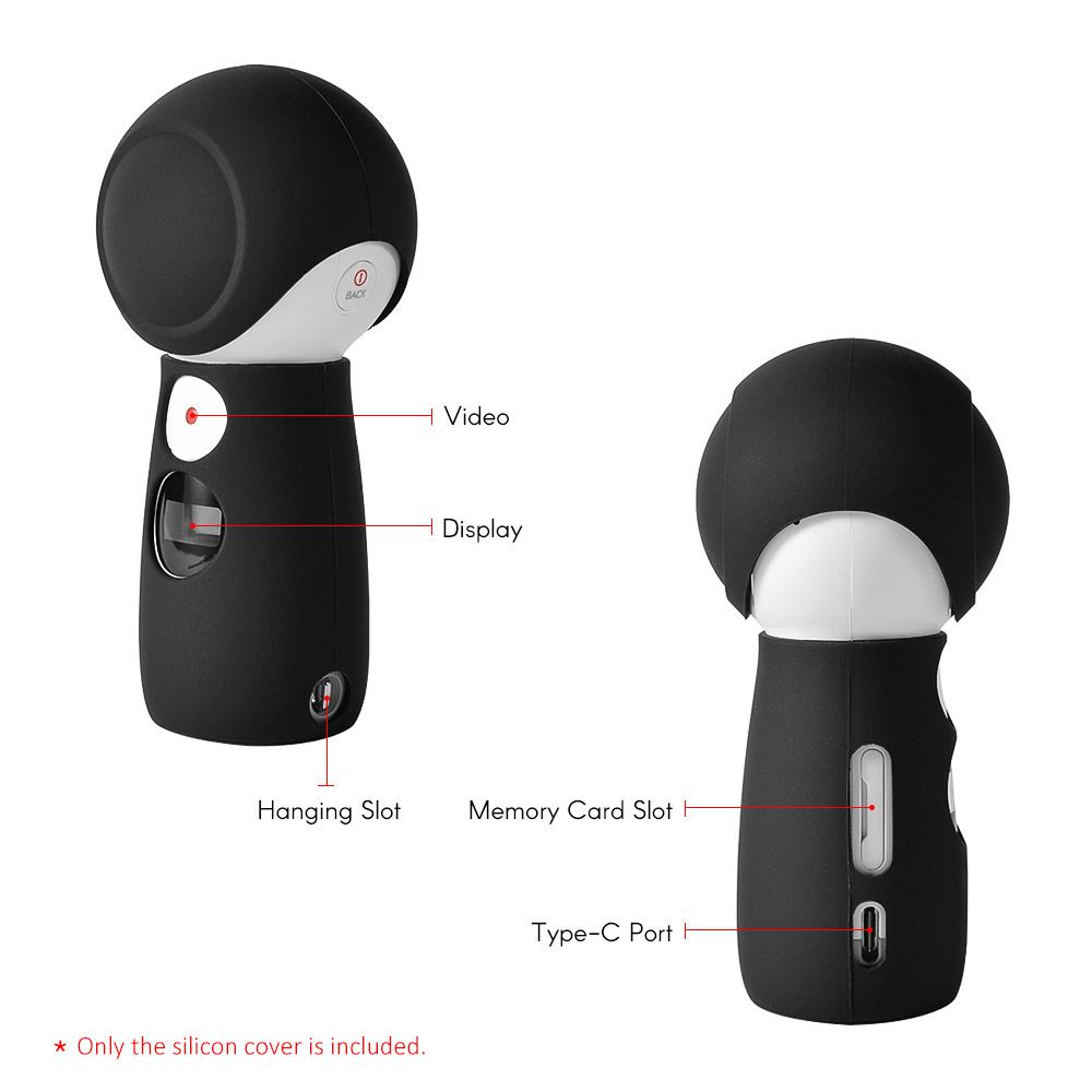 Silicon Cover Case Skin Cap Protector For Samsung Gear 360