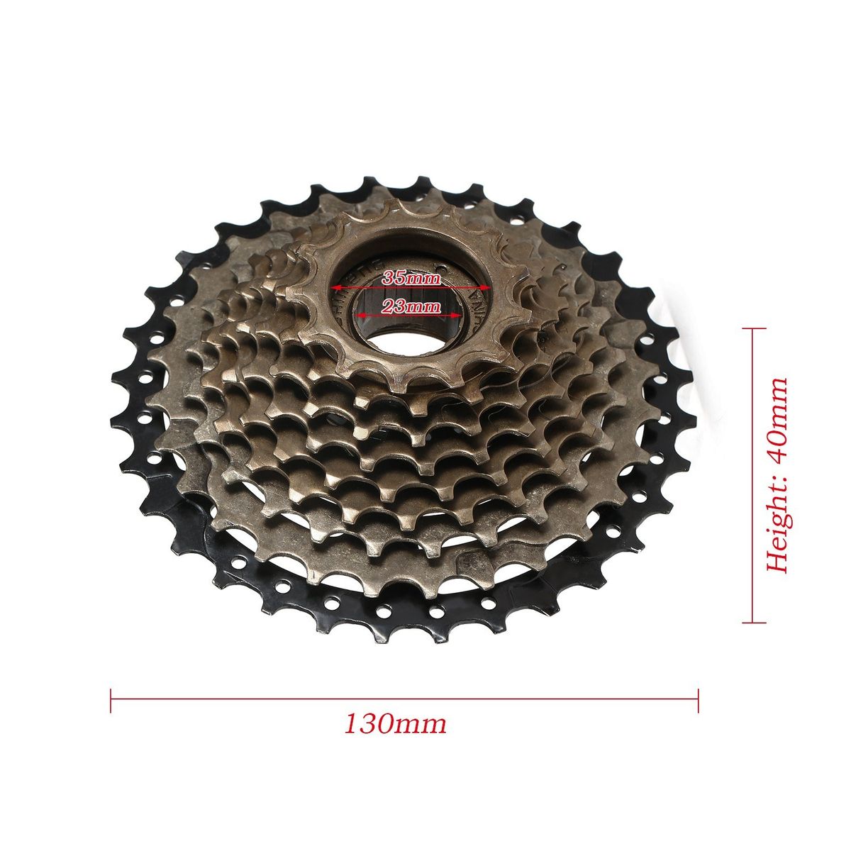 Threaded Steel 9 Speed 13-32T Freewheel Gear Flywheel