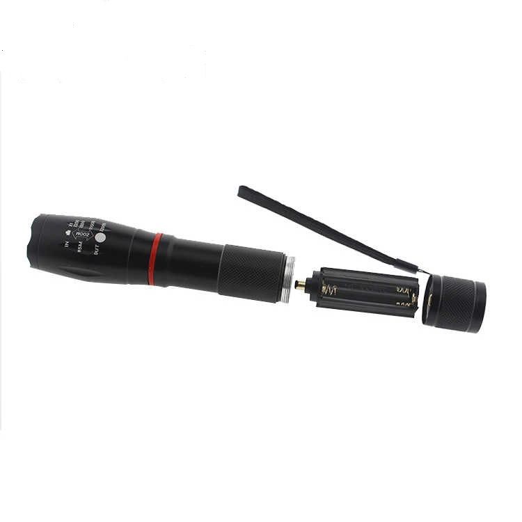 Rechargeable Waterproof COB LED Flashlight With Magnet