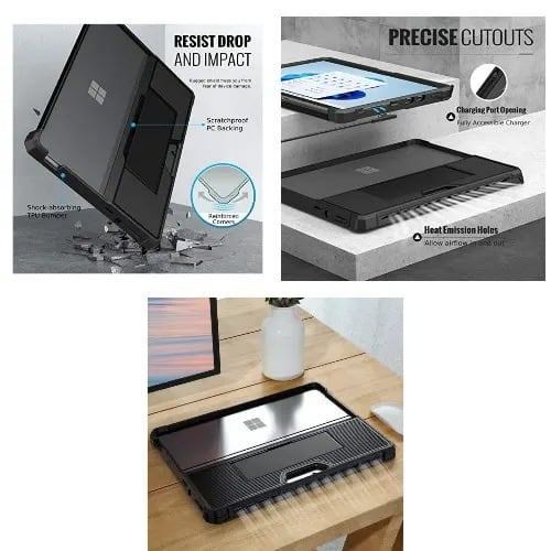 Protective Rugged Cover Case For Surface Pro 8 - Pro X