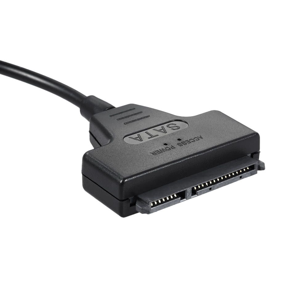 USB2.0 To SATA 22Pin Cable Adapter For 2.5" SATA HDD Hard