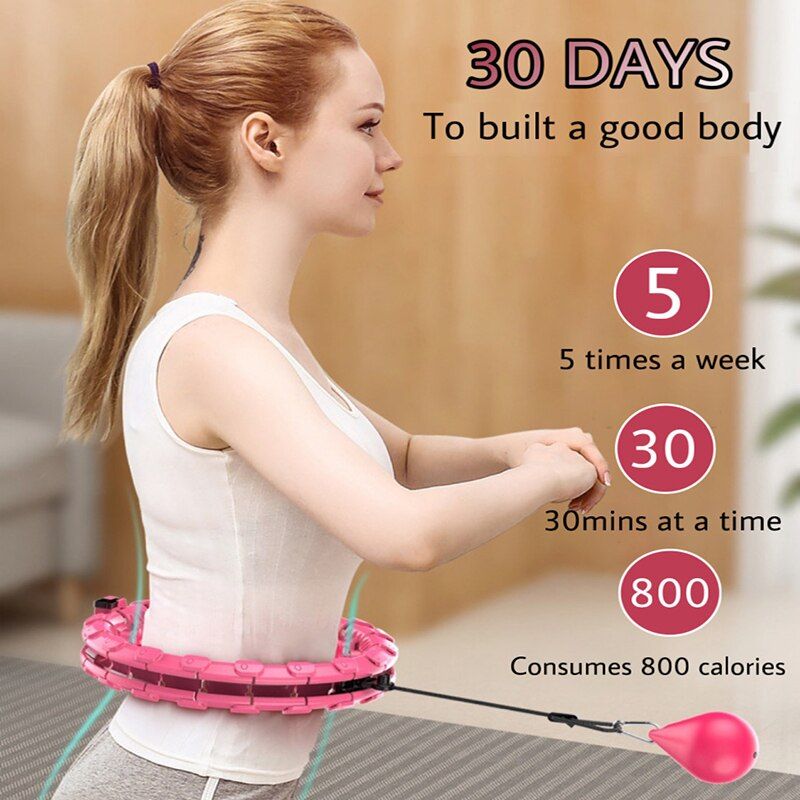 Detachable Massage Hoop Fitness Equipment