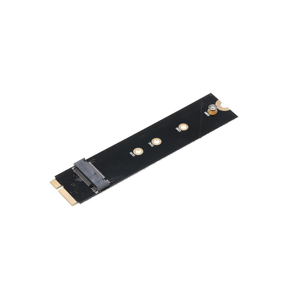 M.2 NGFF B Key SATA to  7+17 Pin Adapter for MacBook Air A1465 A1466 (2012 Year only) SSD Replacement HDD Hard Disk Drive Converter Card Support 2230 2242 2260 2280 SSD