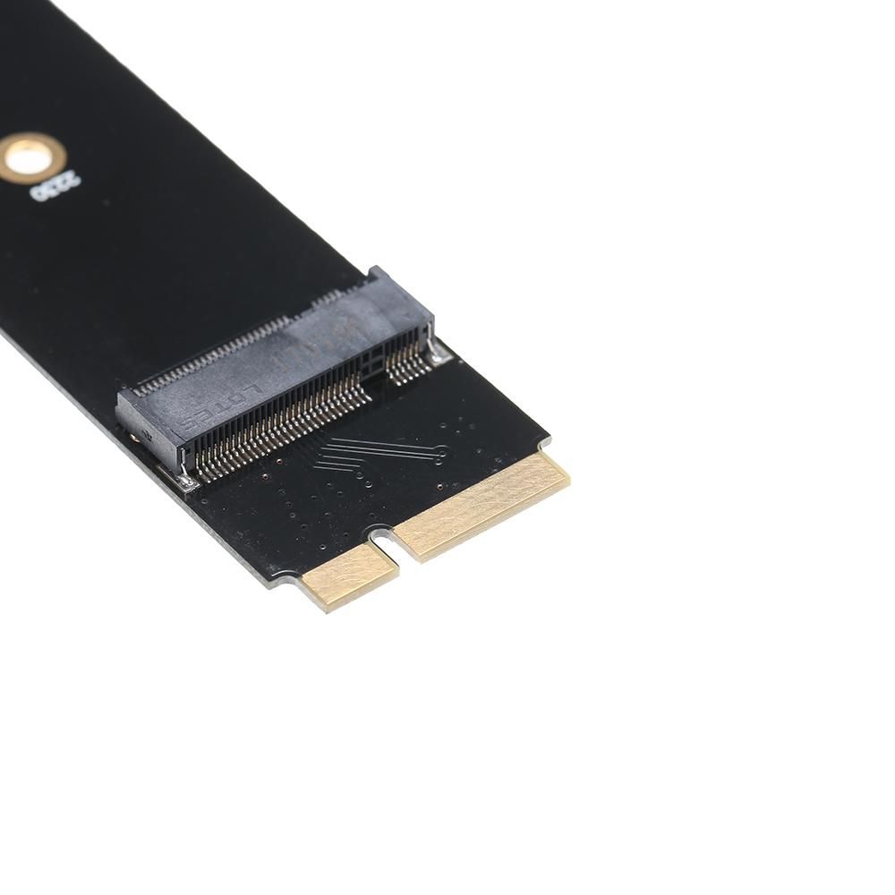 M.2 NGFF B Key SATA to  7+17 Pin Adapter for MacBook Air A1465 A1466 (2012 Year only) SSD Replacement HDD Hard Disk Drive Converter Card Support 2230 2242 2260 2280 SSD