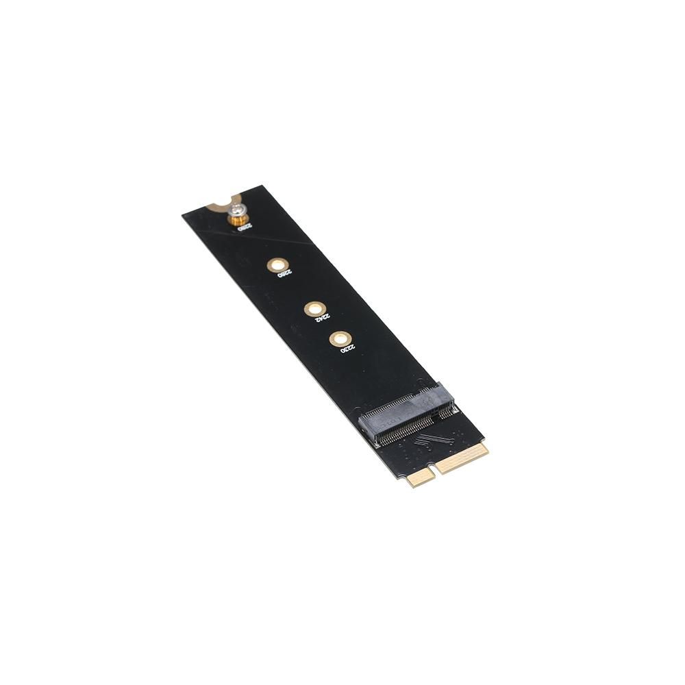 M.2 NGFF B Key SATA to  7+17 Pin Adapter for MacBook Air A1465 A1466 (2012 Year only) SSD Replacement HDD Hard Disk Drive Converter Card Support 2230 2242 2260 2280 SSD