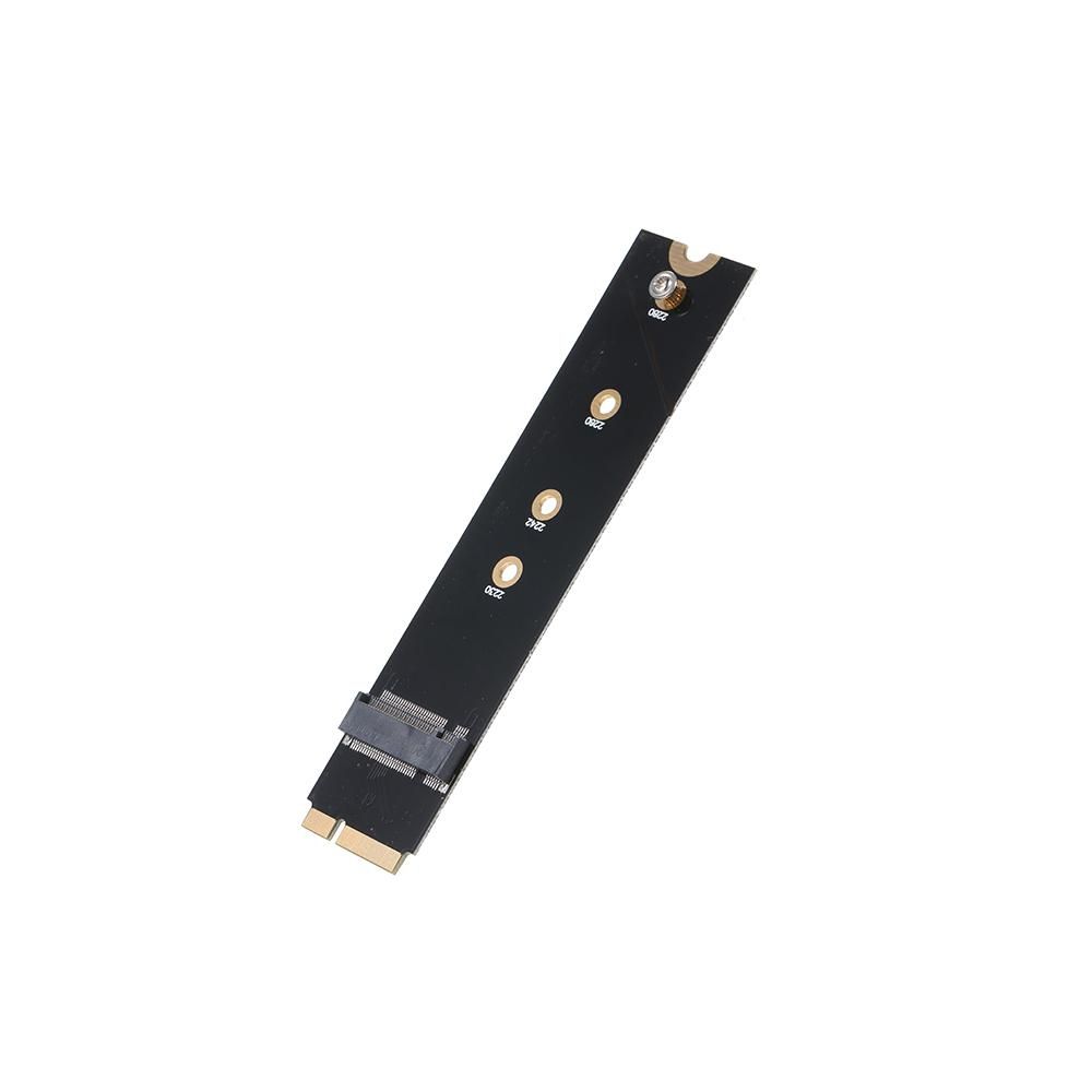 M.2 NGFF B Key SATA to  7+17 Pin Adapter for MacBook Air A1465 A1466 (2012 Year only) SSD Replacement HDD Hard Disk Drive Converter Card Support 2230 2242 2260 2280 SSD