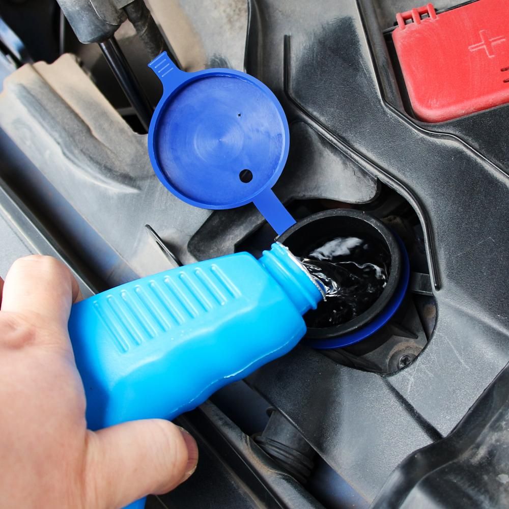 1Pcs Car Windshield Wiper Washer Tank Bottle Pot Cap for Ford Fiesta Fusion Ranger C-Max Puma Galaxy Transit Flex Raptor