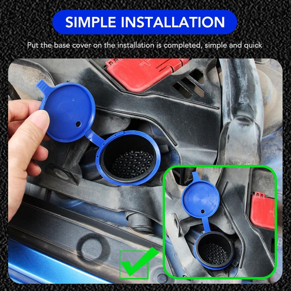 1Pcs Car Windshield Wiper Washer Tank Bottle Pot Cap for Ford Fiesta Fusion Ranger C-Max Puma Galaxy Transit Flex Raptor