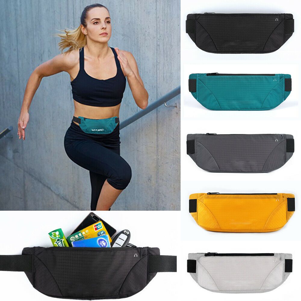 Waterproof Sport Runner Waist Packs Women Bum Running Bags