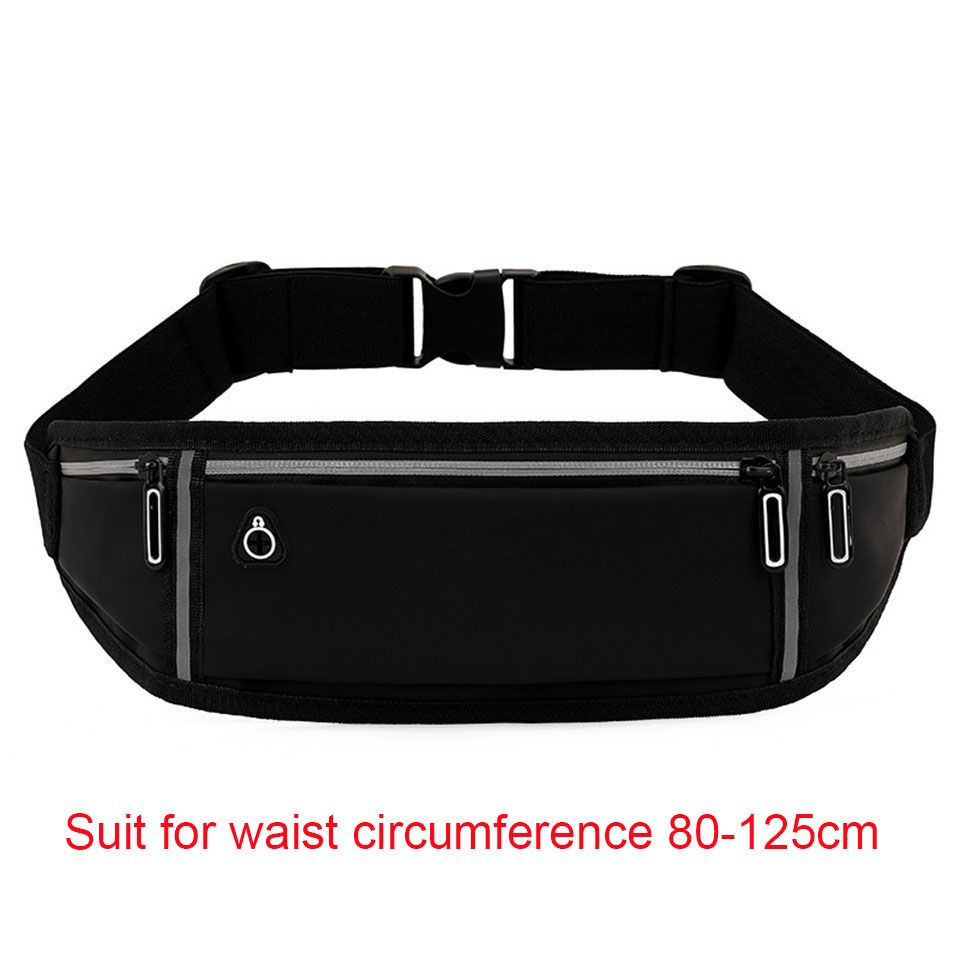 Mens Women Sports Fanny Pack Portable Waist Sport Pack Usb
