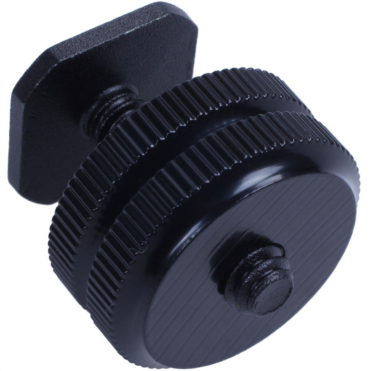 2X Durable Pro 1/4inch Mount Adapter for Tripod Screw to Flash Hot Shoe