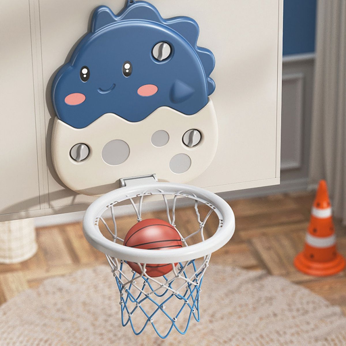 Kids Sports Toy Hoop Set with Balls & Ball P