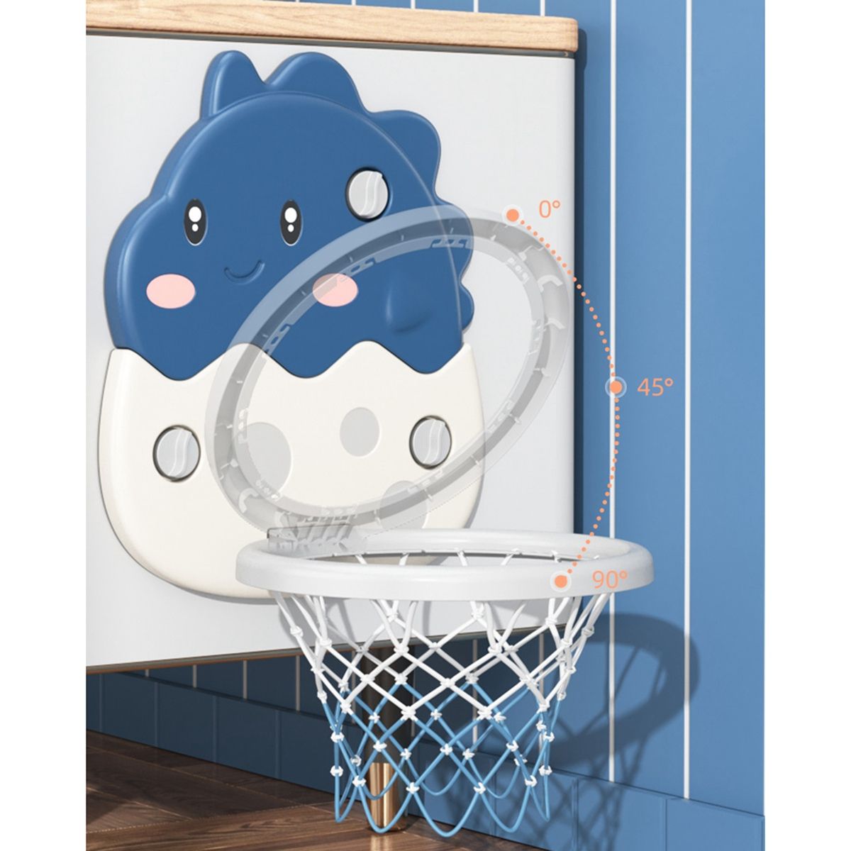 Kids Sports Toy Hoop Set with Balls & Ball P