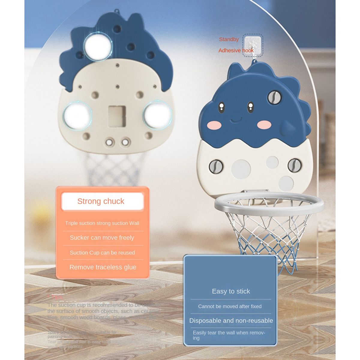 Kids Sports Toy Hoop Set with Balls & Ball P