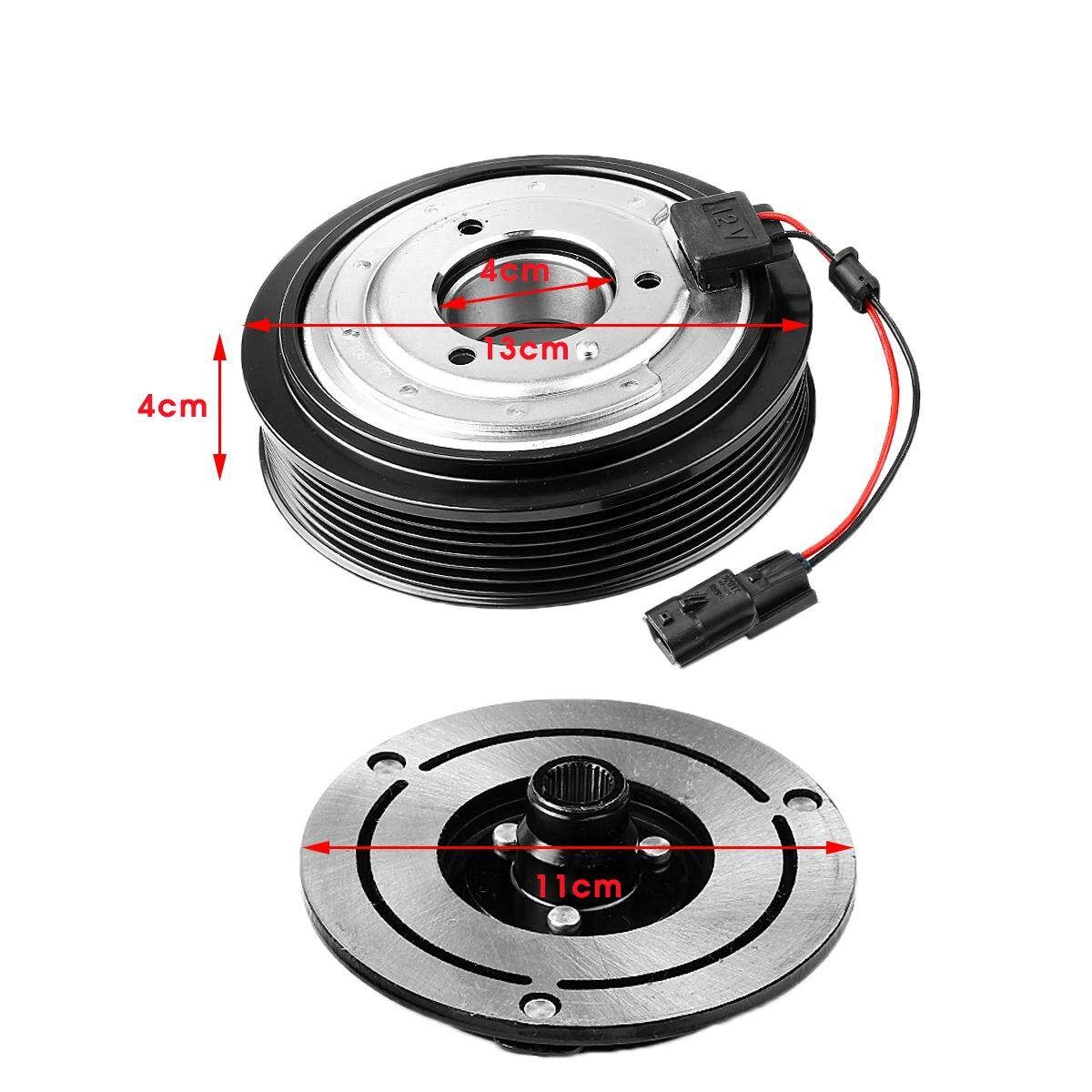 AC Compressor Clutch Kit Pulley Coil Plate For Nissan Rogue 08-2013 92600JM01C