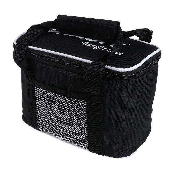 SchooI Office Lunch Bags Lunch Box Kids Adult Insulated Cool Black