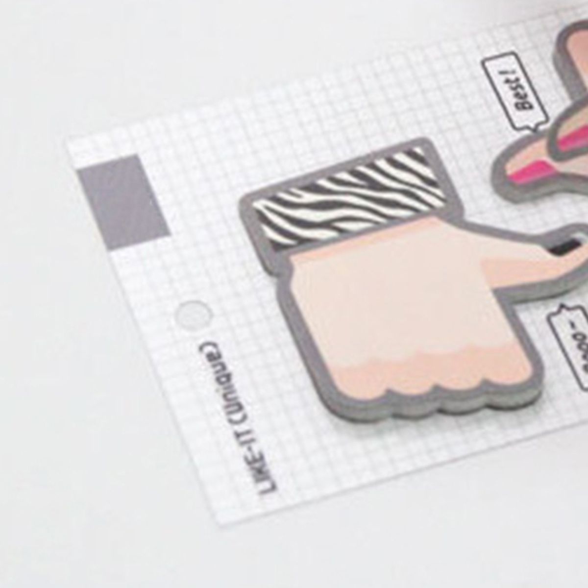 40 Sheets Sticky Note Pad Thumbs Up Series Sticky Note Pad Multicolor