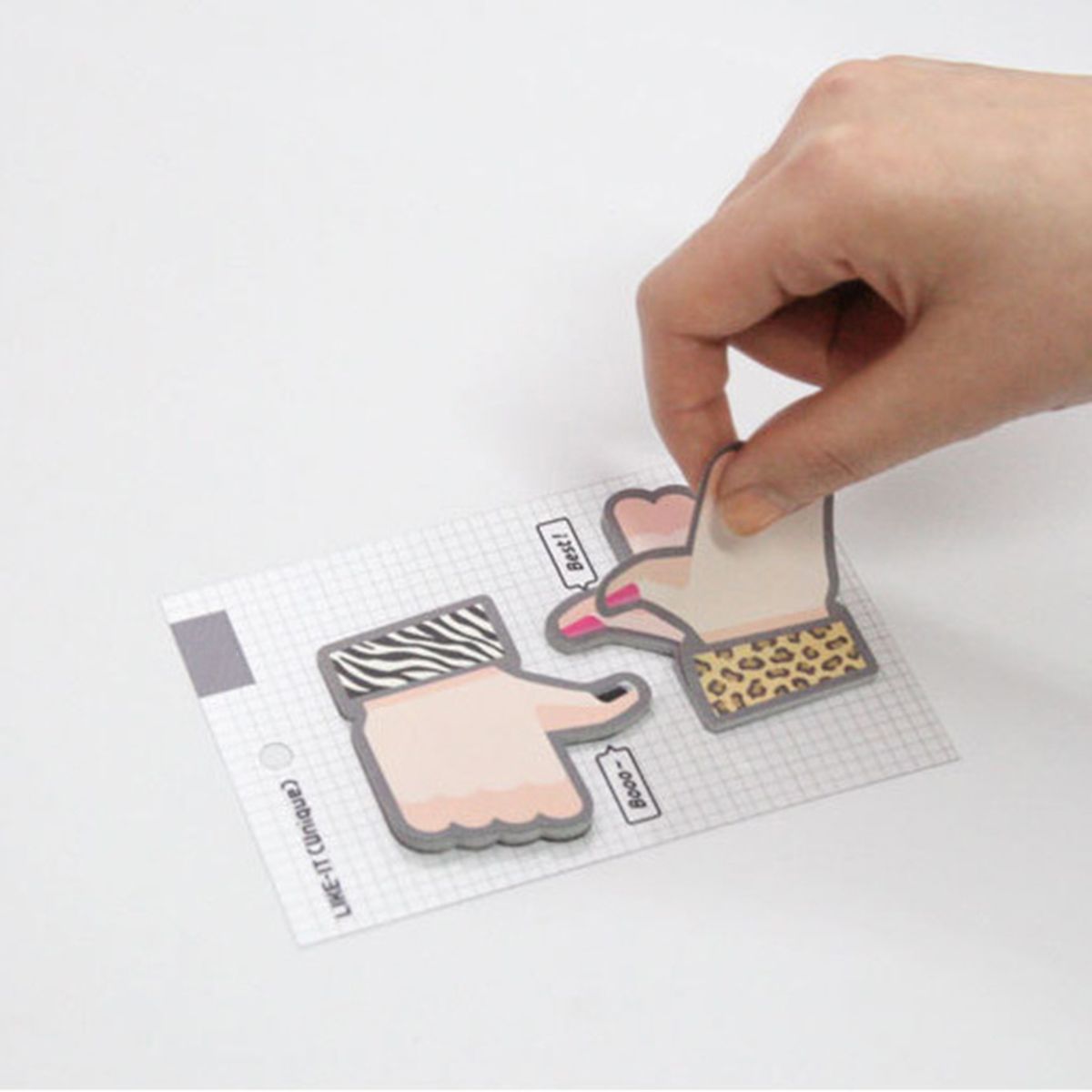 40 Sheets Sticky Note Pad Thumbs Up Series Sticky Note Pad Multicolor