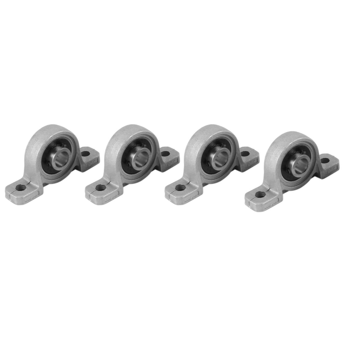 4Pcs KP08 Pillow Block Mounted Ball Bearing Diameter 8mm Bore Zinc Alloy Pillow Block Bearing