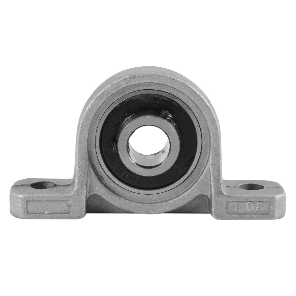 4Pcs KP08 Pillow Block Mounted Ball Bearing Diameter 8mm Bore Zinc Alloy Pillow Block Bearing