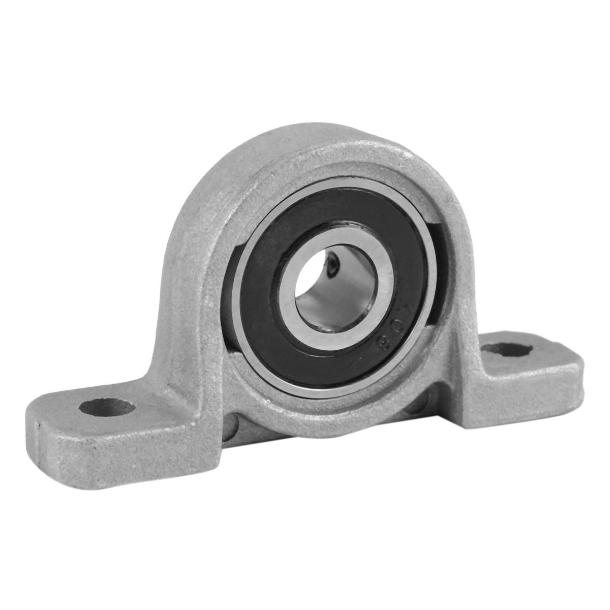 4Pcs KP08 Pillow Block Mounted Ball Bearing Diameter 8mm Bore Zinc Alloy Pillow Block Bearing