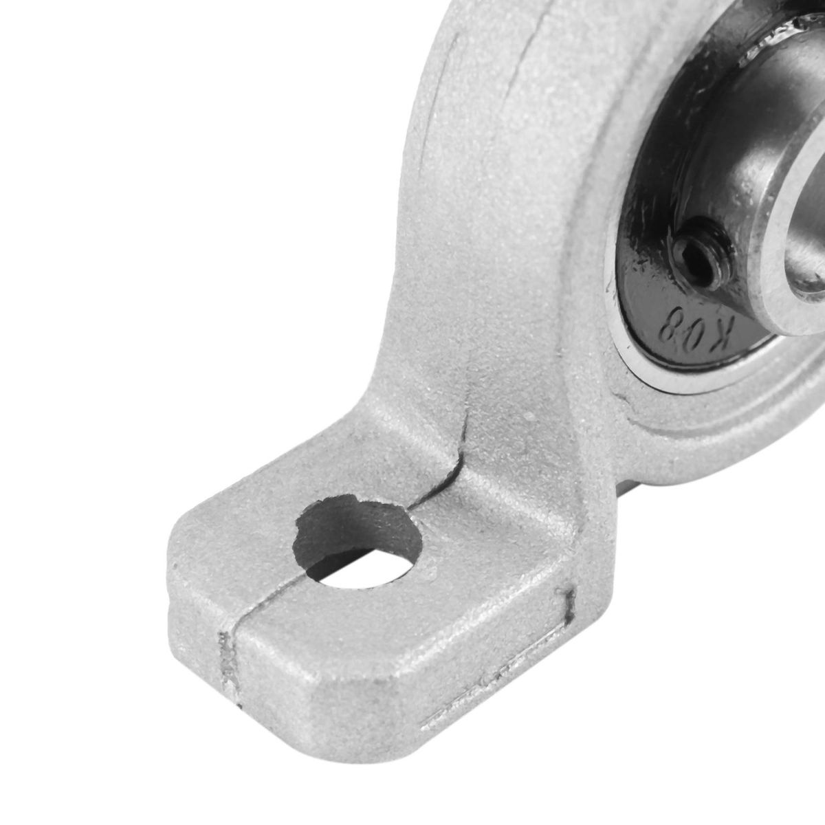 4Pcs KP08 Pillow Block Mounted Ball Bearing Diameter 8mm Bore Zinc Alloy Pillow Block Bearing