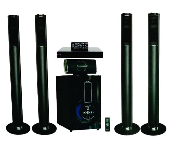5.1CH Bluetooth DVD Home Theater System -1200 Watts