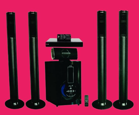 5.1CH Bluetooth DVD Home Theater System -1200 Watts