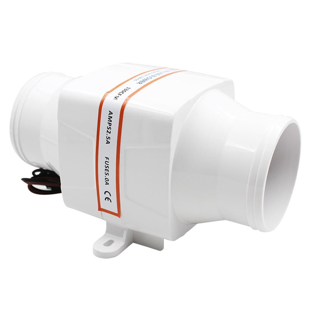 12V DC Fan Straight Barrel Exhaust Fan RV Yacht Battery Exhaust Fan