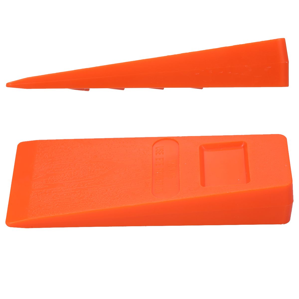 1Pc 14cm Orange Plastic Felling Wedge Felled Chock Tree