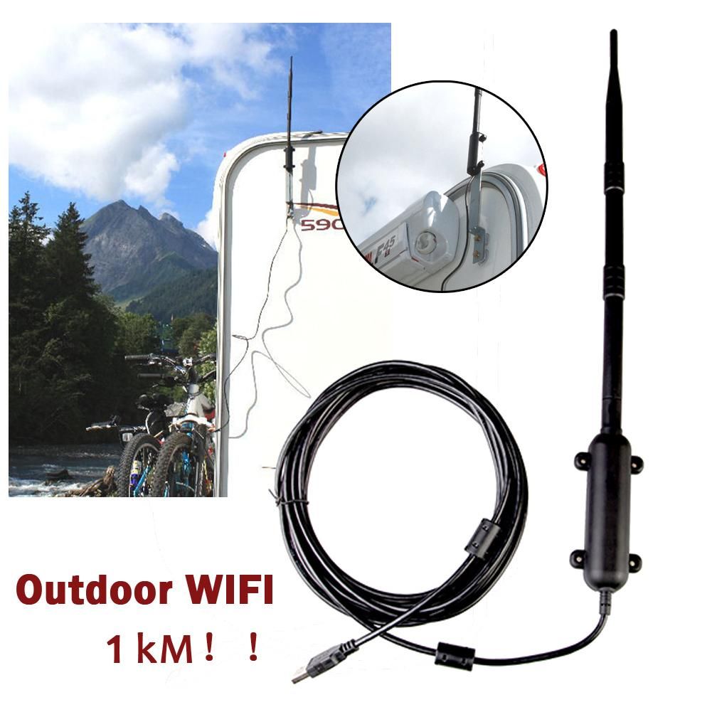 High Power 1000M Outdoor WiFi USB Adapter WiFi Antenna
