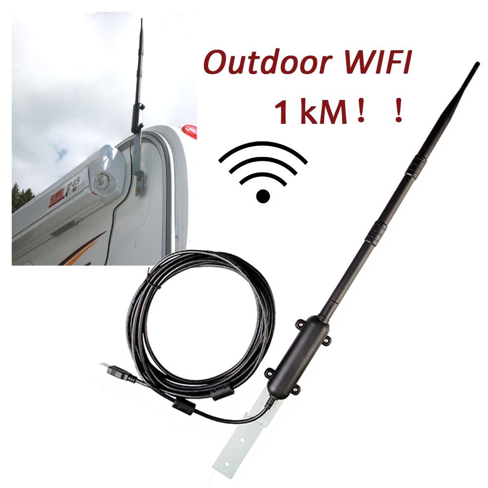 High Power 1000M Outdoor WiFi USB Adapter WiFi Antenna