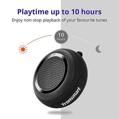Tronsmart Element Splash IP67 Waterproof Portable Bluetooth Speaker With TWS For IOS Android Smartphones-Black HT-S