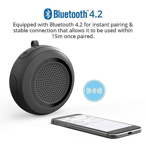 Tronsmart Element Splash IP67 Waterproof Portable Bluetooth Speaker With TWS For IOS Android Smartphones-Black HT-S